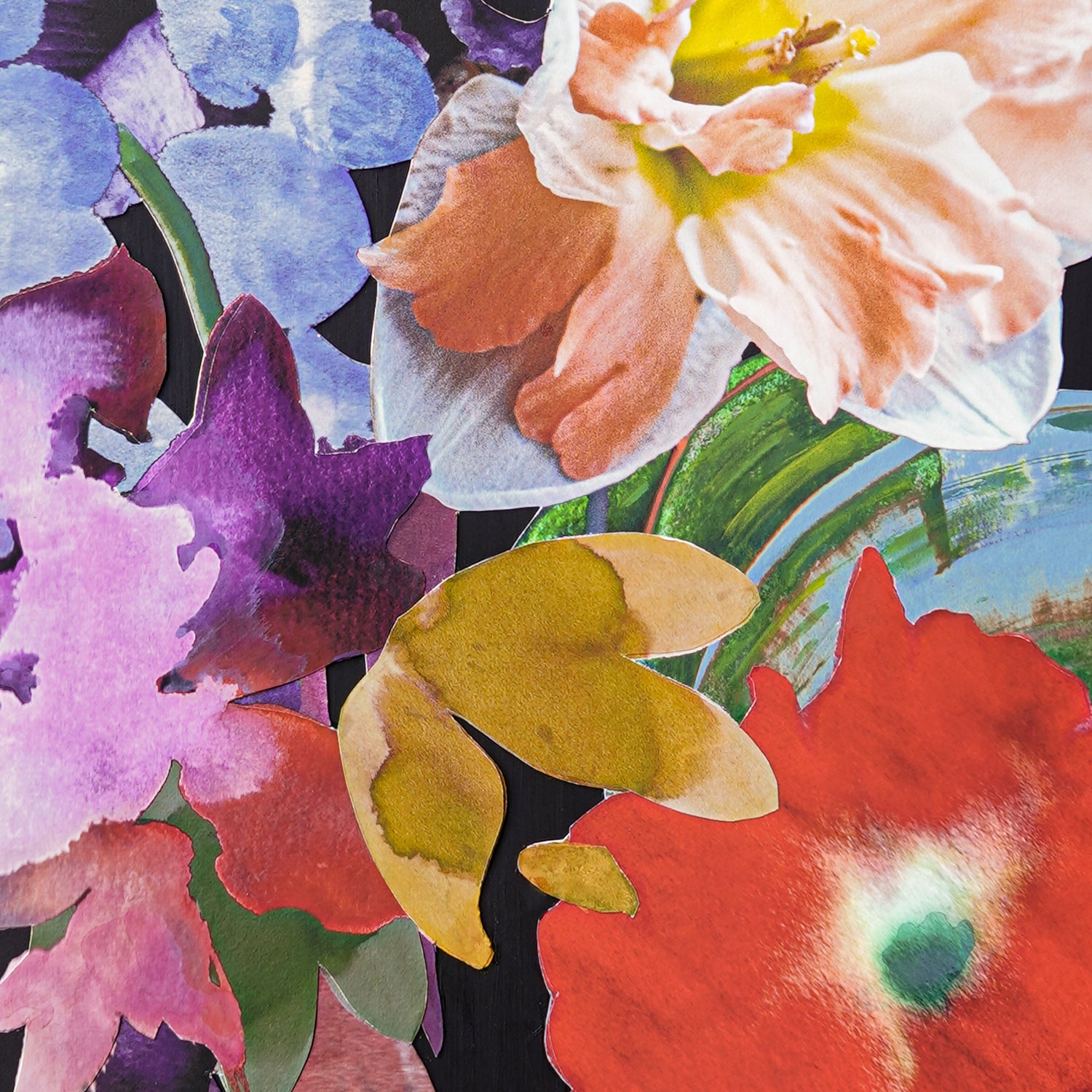 Blooms No.12<br>Mixed-Media-Collage