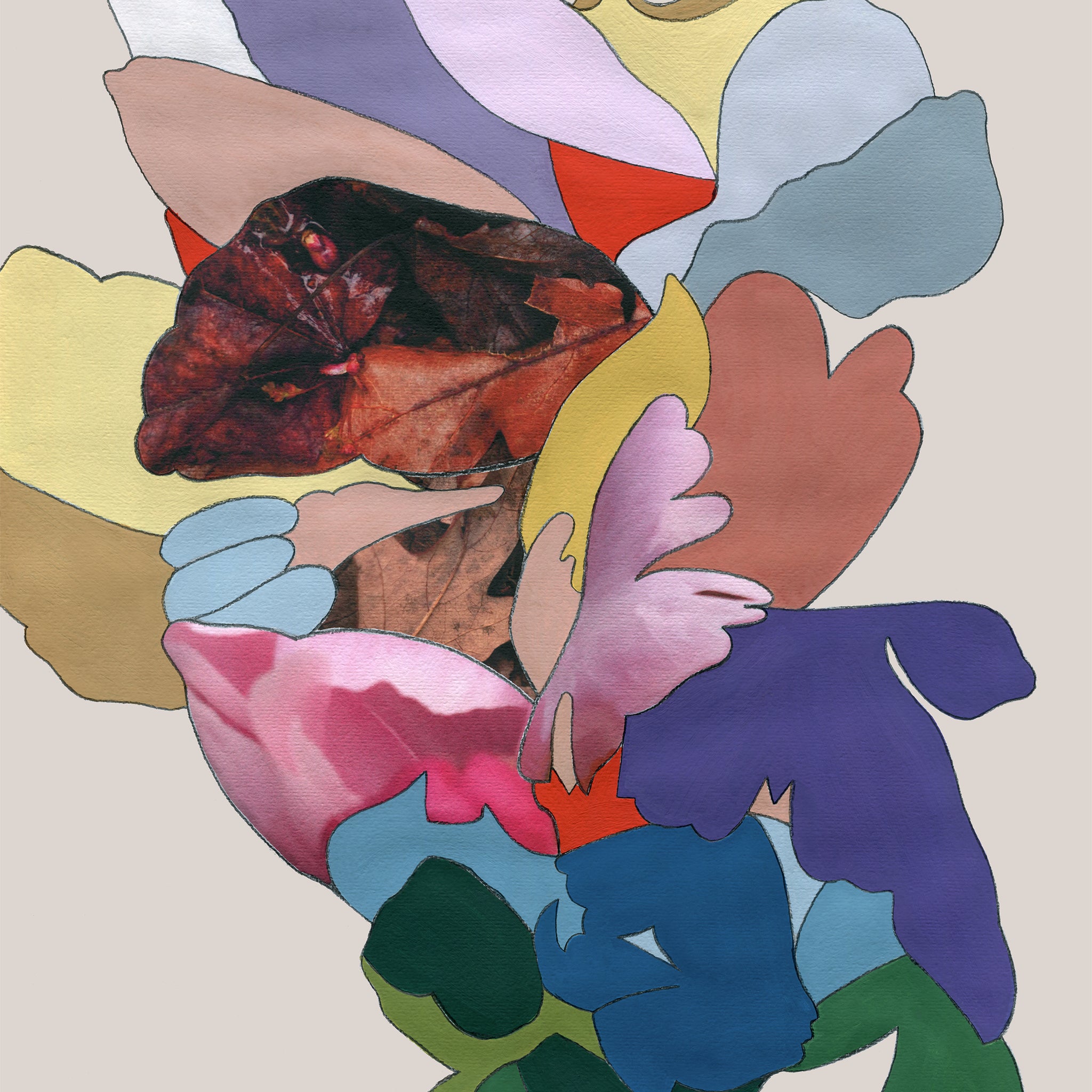 Floral Collage w/Dana McClure