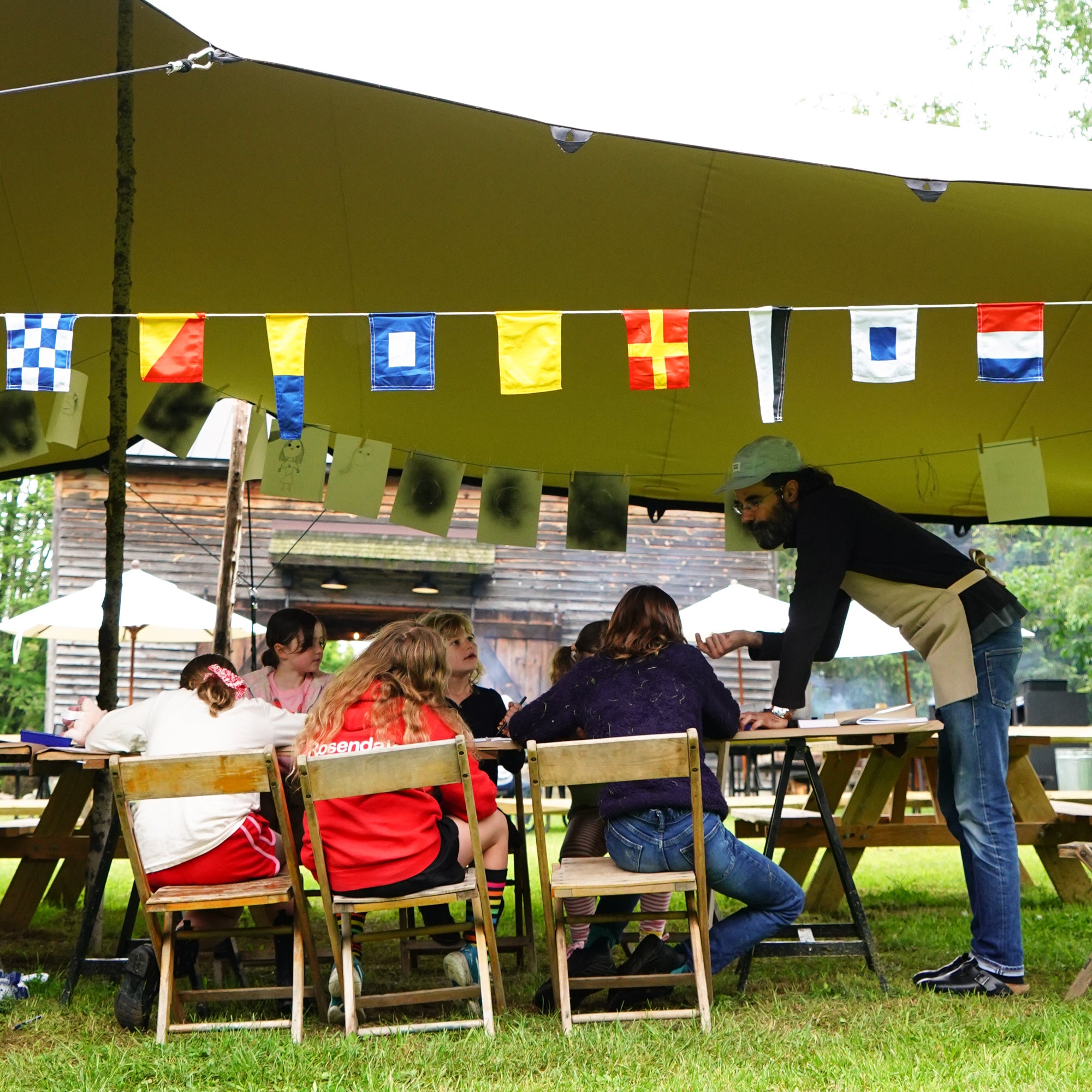FLAG MAKING: A Creative Workshop for Kids (Ages, 5-12)