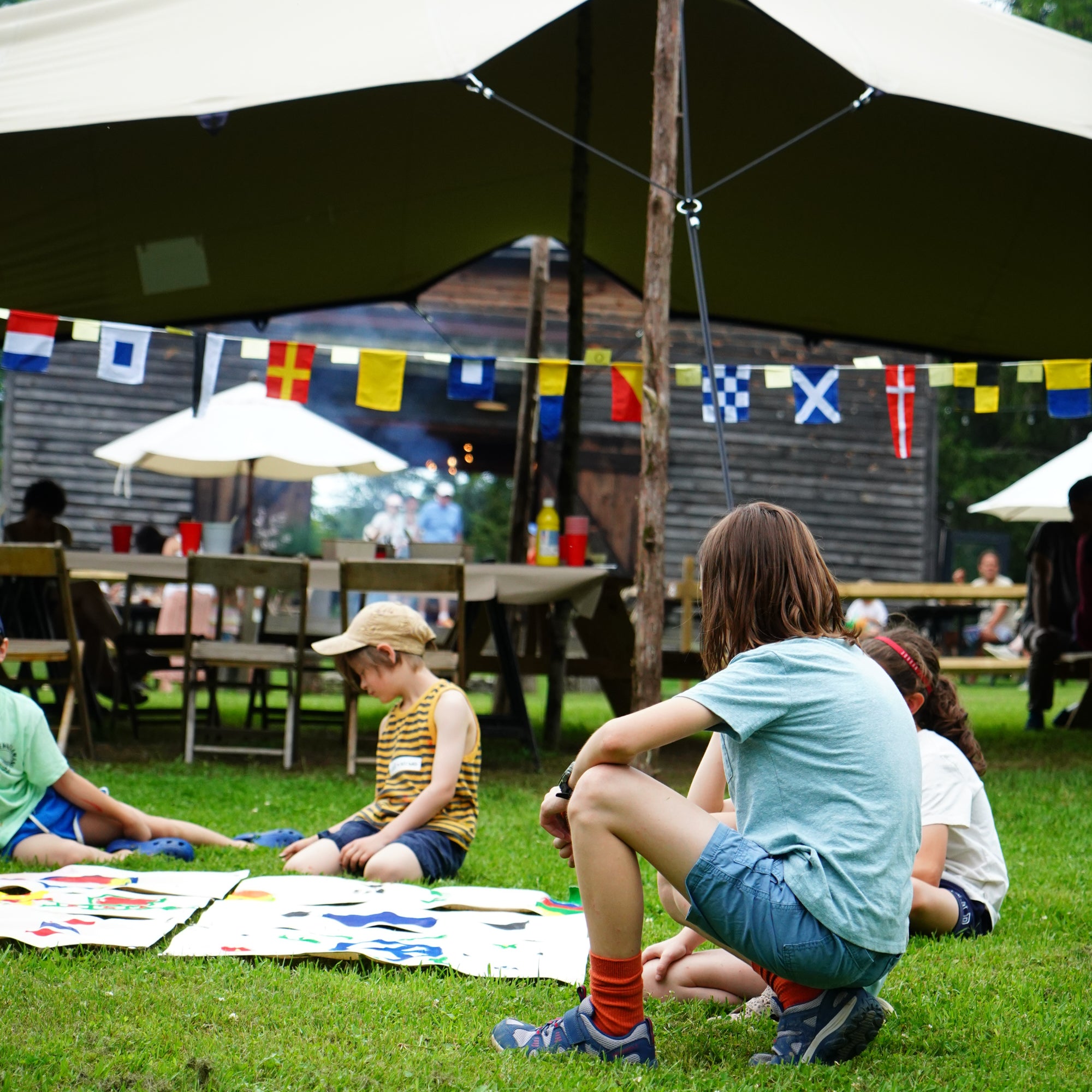 FLAG MAKING: A Creative Workshop for Kids (Ages, 5-12)