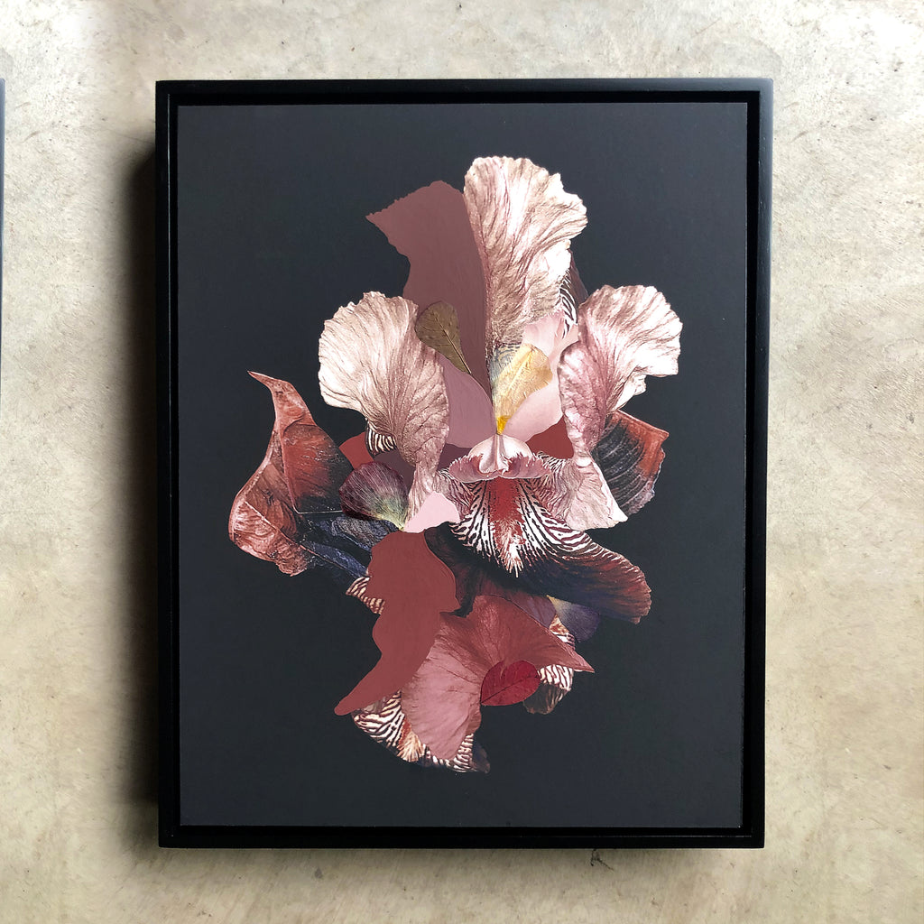 'Blooms No. 05'<br>Mixed Media Collage